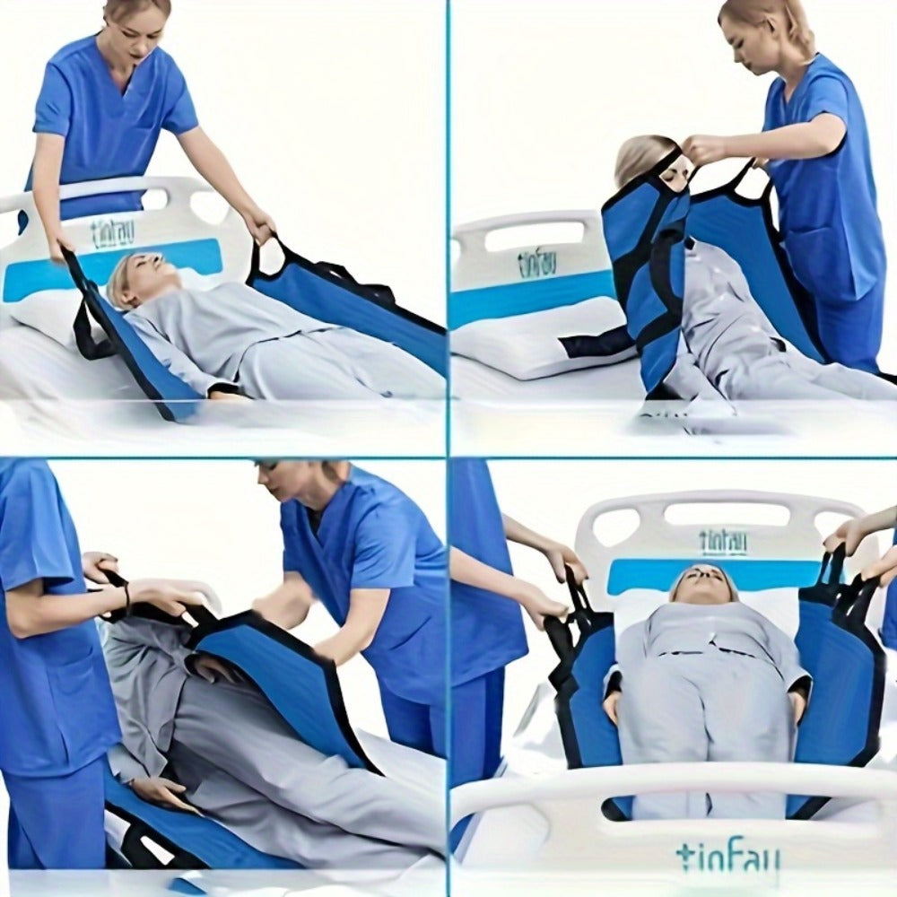 Waterproof Bed Positioning Pad for Patient Care – Easy Turn, Lift & Slide Transfer Sheet for Elderly and Disabled, Multifunctional Repositioning Aid