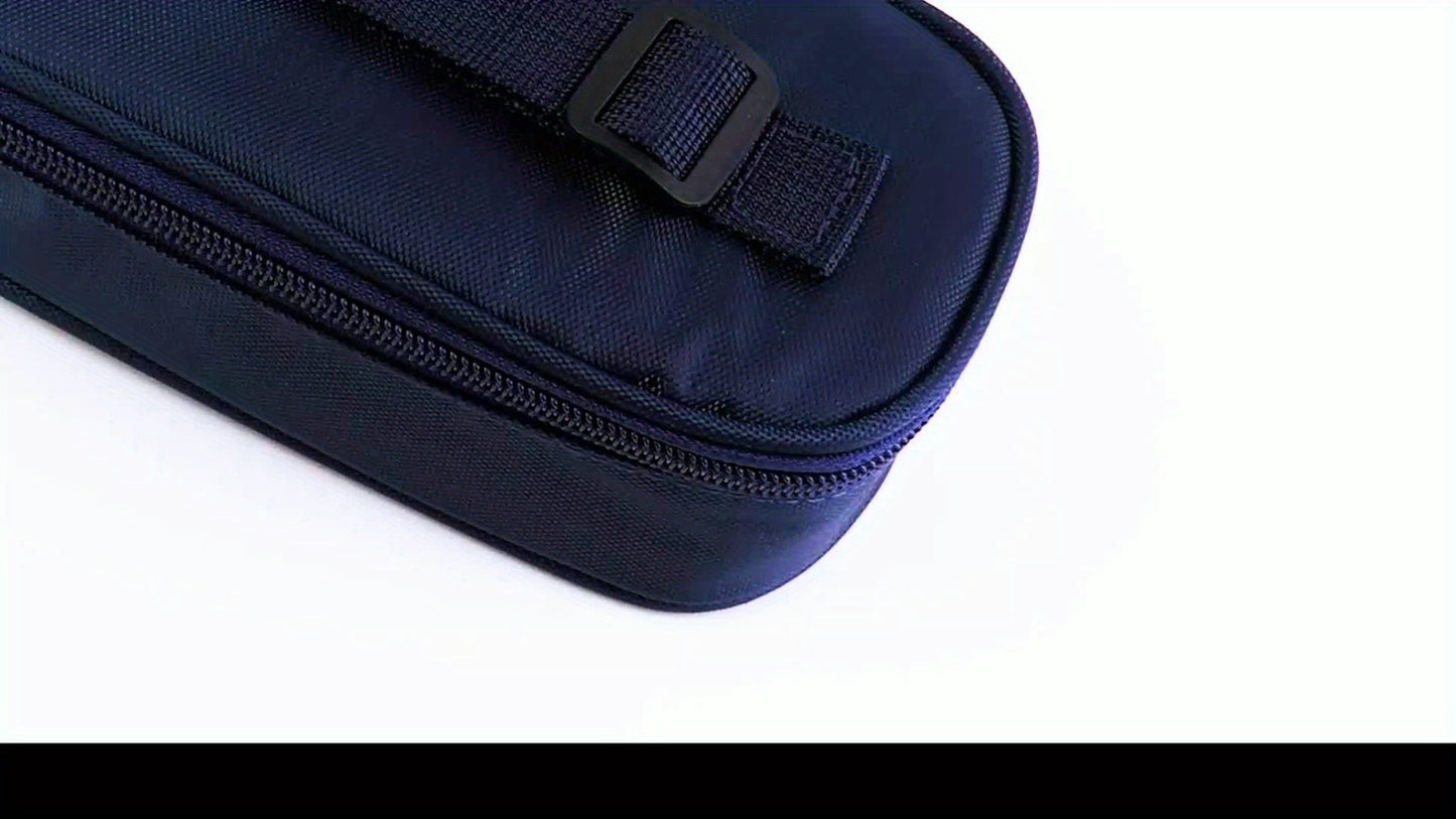 Insulated Insulin Vial Travel Case – Diabetic Supply Bag with Ice Brick, Compact Portable Cooler Kit for Medication Storage
