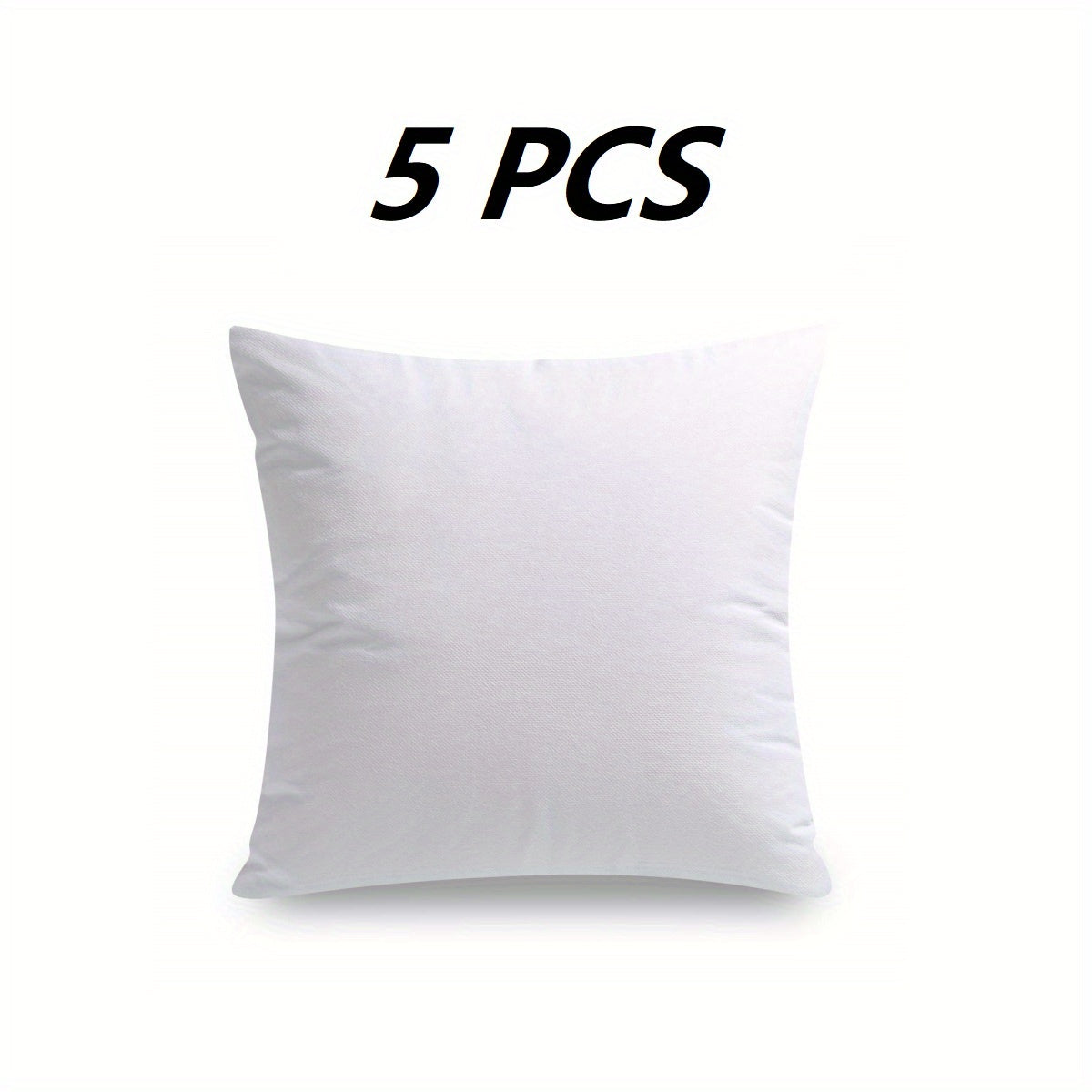 Pillow Inserts Square Microfiber Throw Pillow Inserts for Couch Sofa, Hypoallergenic 100% Virgin Fiber Fill, Indoor Outdoor Cushion Inserts for Office Patio Picnic