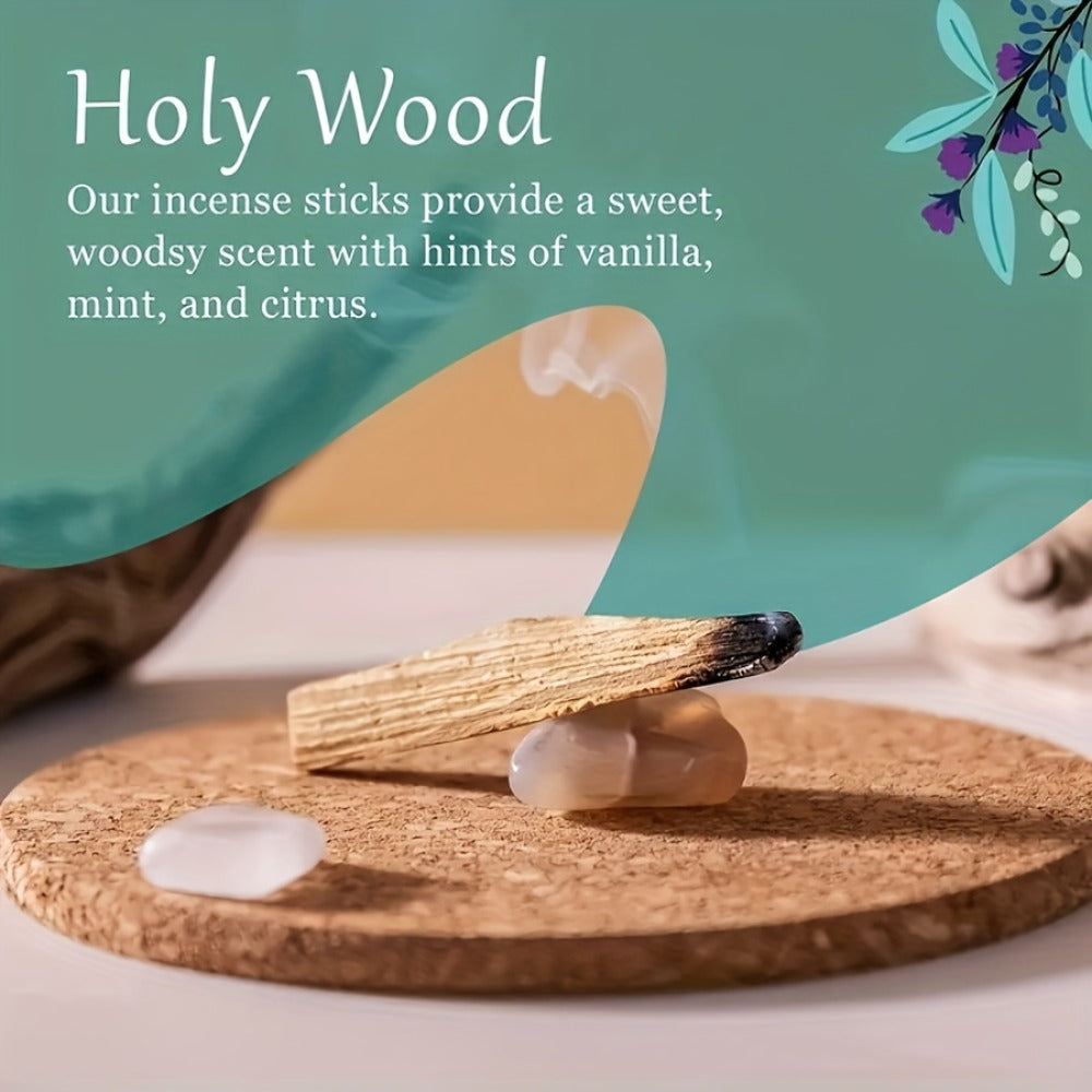 White Sage Smudge Kit 11pcs – 2 White Sage Bundles, 3 Palo Santo Sticks, Abalone Shell with Stand, Crystal Stones – Spiritual Cleansing Gift Set for Home, Meditation & Ritual Decor