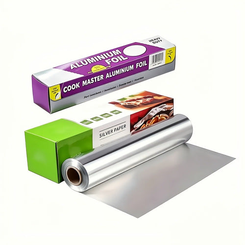 Aluminum Foil Roll Extra Long 787.4 Inch Heavy Duty – Heat Resistant Waterproof Oilproof Tin Foil for Cooking Baking Grilling BBQ | Disposable Kitchen Foil Wrap for Oven Picnic Food Storage Silver