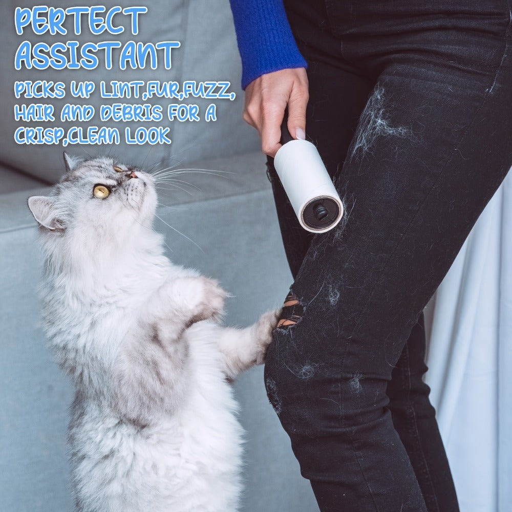 Lint Roller Pet Hair Remover Mini Portable 12 Pack Travel Size No Power Required for Clothing Furniture Car Seats Couch Reusable Clothes Cleaner Bulk Value Pack Great for Gift Bags