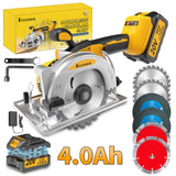 6 Saw Blades Single Battery