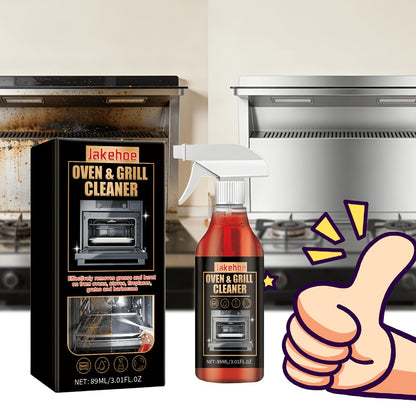 Oven Cleaner Foam Spray 3-Pack Heavy Duty Stove & Grill Degreaser Removes Stubborn Baked-On Grease Stains Gentle Formula Safe for Ovens Stoves Grills