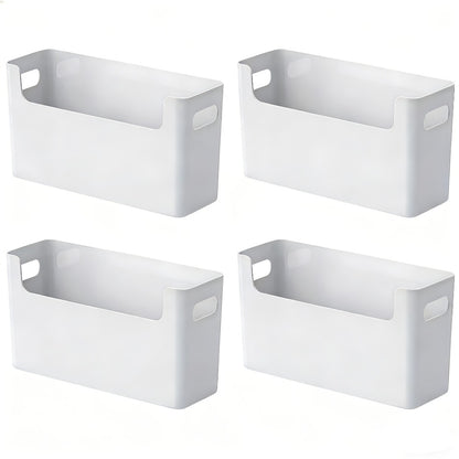 Plate Organizer for Kitchen Counter - Stackable Dish Rack for 6 to 9.5 Inch Plates, Durable Plastic Plate Storage with Colorful Lids, Space-Saving Design for Kitchen, RV, Camping or Outdoor Use