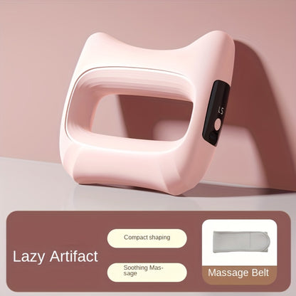 Massage Ring Fascia Massager – Mini Neck Waist & Full Body Muscle Relaxing Ring with Massage Belt, Multi-Function Fitness Relaxation Tool for Back, Waist & Neck, Portable Gift for Men Women
