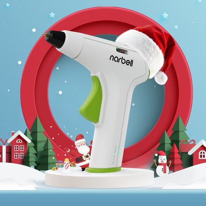 Cordless Hot Glue Gun Fast Heating USB Rechargeable 2000mAh – 12-Second Heat-Up, Anti-Drip Nozzle, Auto Shut-Off, Mini Glue Sticks Included, Portable Wireless Glue Gun for DIY Crafts, Home Repair, Floral & Plush Toy Projects