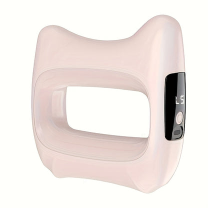 Dual Motor Electric Fascia Ring with Massage Belt – 8 High-Frequency Vibration Modes, Type-C Rechargeable Large Battery, Ergonomic Grip, Upgraded Vibration Massager for Full Body Muscle Relief