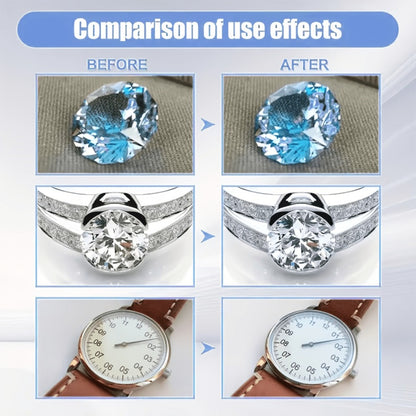 Jewelry Polish Cleaner Cream Oxidizing Formula Restores Shine on Gold Silver Bracelets Necklaces Rings Earrings Anti-Tarnish Jewelry Cleaner for All Jewelry Surfaces 1.86oz Single or 2-Pack