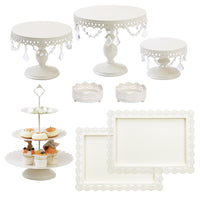 Set of 8 pcs (Cream White)