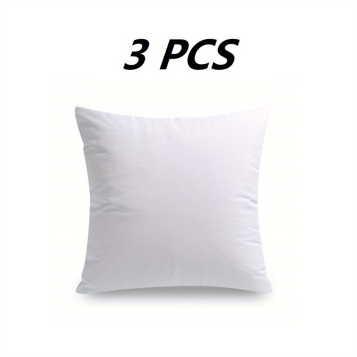 Pillow Insert Hypoallergenic High Elastic Fluffy Fill, Thick Sofa Cushion Filler Universal Replacement Inner Core for Throw Pillow Couch Cushion Decorative Pillow Multiple Sizes White