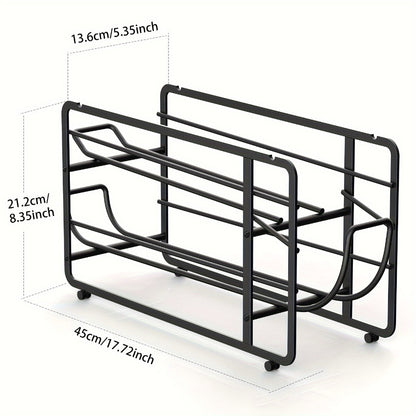 Can Dispenser Rack 2 Pack Stackable Sliding Metal Can Organizer for Kitchen Pantry Cabinet Countertop Canned Food Storage