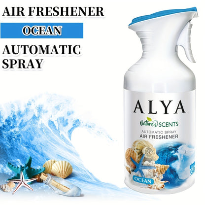 Aromatherapy Air Freshener Spray 8.45oz – 6 Scents: Lavender, Magnolia, Mixed Berries, Ocean, Cool Linen & Vanilla, Multi-Purpose Odor-Fighting Room Spray for Car, Home, Office, Bathroom & Closet (1 or 3 Pack)