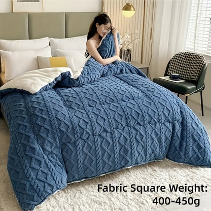 Taffeta Comforter All Season – Soft, Thick & Warm Quilt for Bedroom, Guest Room & Hotel | Machine Washable | Twin Full Queen King