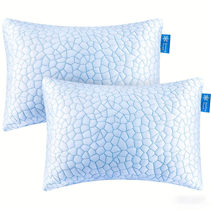 Hotel Luxury Bed Pillows for Sleeping – Down Alternative Gusseted Pillow Set, Supportive & Breathable for Side Back Stomach Sleepers, Standard Queen King Size, Pack of 2 or 4