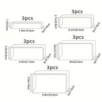 15pcs- 5 Large Size