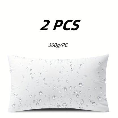 Pillow Inserts Square Indoor Outdoor Decorative Cushion Filling - Woven Fabric 200g+ Stuffing for Throw Pillows Couch Sofa Patio, White, Pack of 2 or 4, Multiple Sizes 12x20 16x16 18x18 20x20 22x22