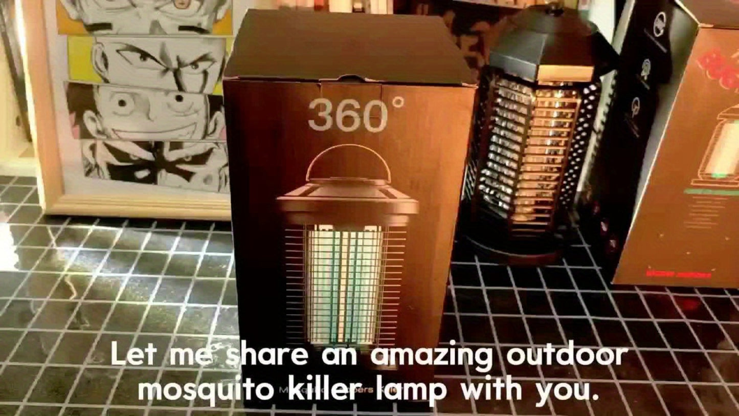 Portable Bug Zapper 4200V – Electric Mosquito Killer & Indoor Fly Trap, UV Insect Zapper for Home, Bedroom, Kitchen, Backyard & Camping, Chemical-Free Bug Repellent Mosquito Trap – Black