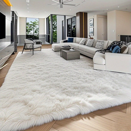 Fluffy Area Rug 8x10 Large Plush Shag Rug for Living Room Bedroom Non-Slip Soft Fuzzy Carpet Modern Home Decor Floor Mat Teen Dorm Room Decor