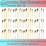 60 Pcs Golden