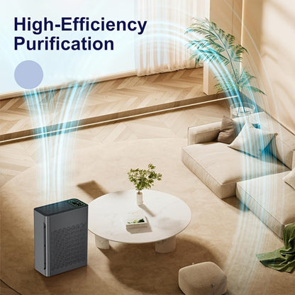 Large Area Air Purifier Covers 1095ft² with Air Quality Display Timer for Bedroom Living Room Indoor Home Office Multiple Colors