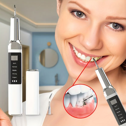 Electric Teeth Cleaner Kit with 2 LED Lights & Mirror – 5 Adjustable Modes, 2 Replaceable Heads, Type-C Rechargeable Dental Plaque Remover & Tartar Scraper for Home Teeth Cleaning
