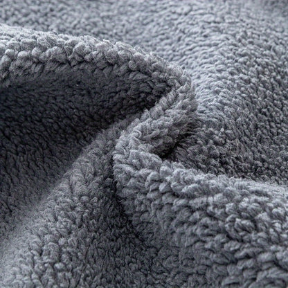 Plush Shearling Sofa Cover Non-Slip Pet-Friendly Couch Protector Animal Bone Embroidery Soft Warm for Living Room Bedroom Office 2 3 4 Seater