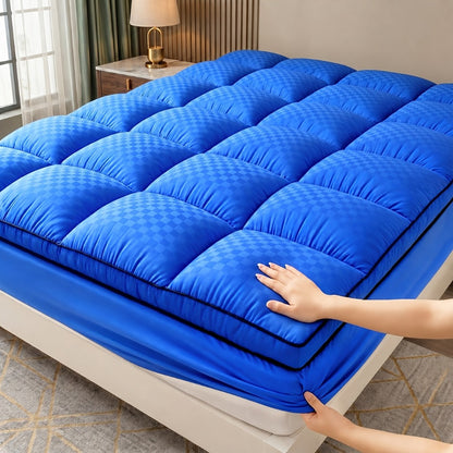 Mattress Topper Quilted Fitted Mattress Pad with Deep Pocket | Pillow Top Mattress Cover 1000GSM Cooling Mattress Protector for Better Sleep