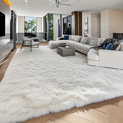 Fluffy Area Rug 8x10 Large Plush Shag Rug for Living Room Bedroom Non-Slip Soft Fuzzy Carpet Modern Home Decor Floor Mat Teen Dorm Room Decor
