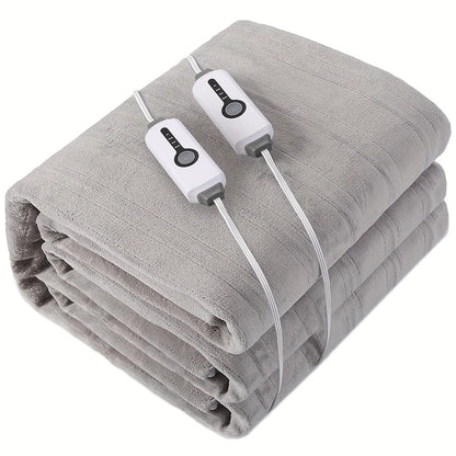 Heated Mattress Pad Queen King Twin Full – Soft Coral Fleece Electric Bed Warmer Under Blanket with 4 Heating Levels, 10-Hour Auto Shut Off, Fast Heating – Cozy Winter Bedding Warmer for Deep Sleep