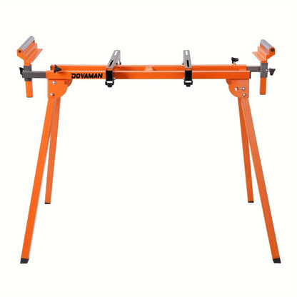 Miter Saw Stand with 78-1/8" Sliding Rail – 3-Step Quick Fold, 22LB Lightweight, 330LB Capacity, Universal Fit for DeWalt Makita Bosch & Most Miter Saw Brands