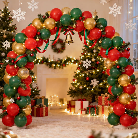 Balloon Arch Kit Stand Set with Water-Fillable Base, Adjustable 9FT Tall 10FT Wide Balloon Column Stand for Wedding Birthday Party Christmas Graduation Decorations