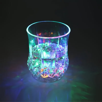 LED Light-Up Cups Glow in the Dark – Pineapple Induction Party Cups for Birthday Christmas Disco Valentine's Day (6.76oz)