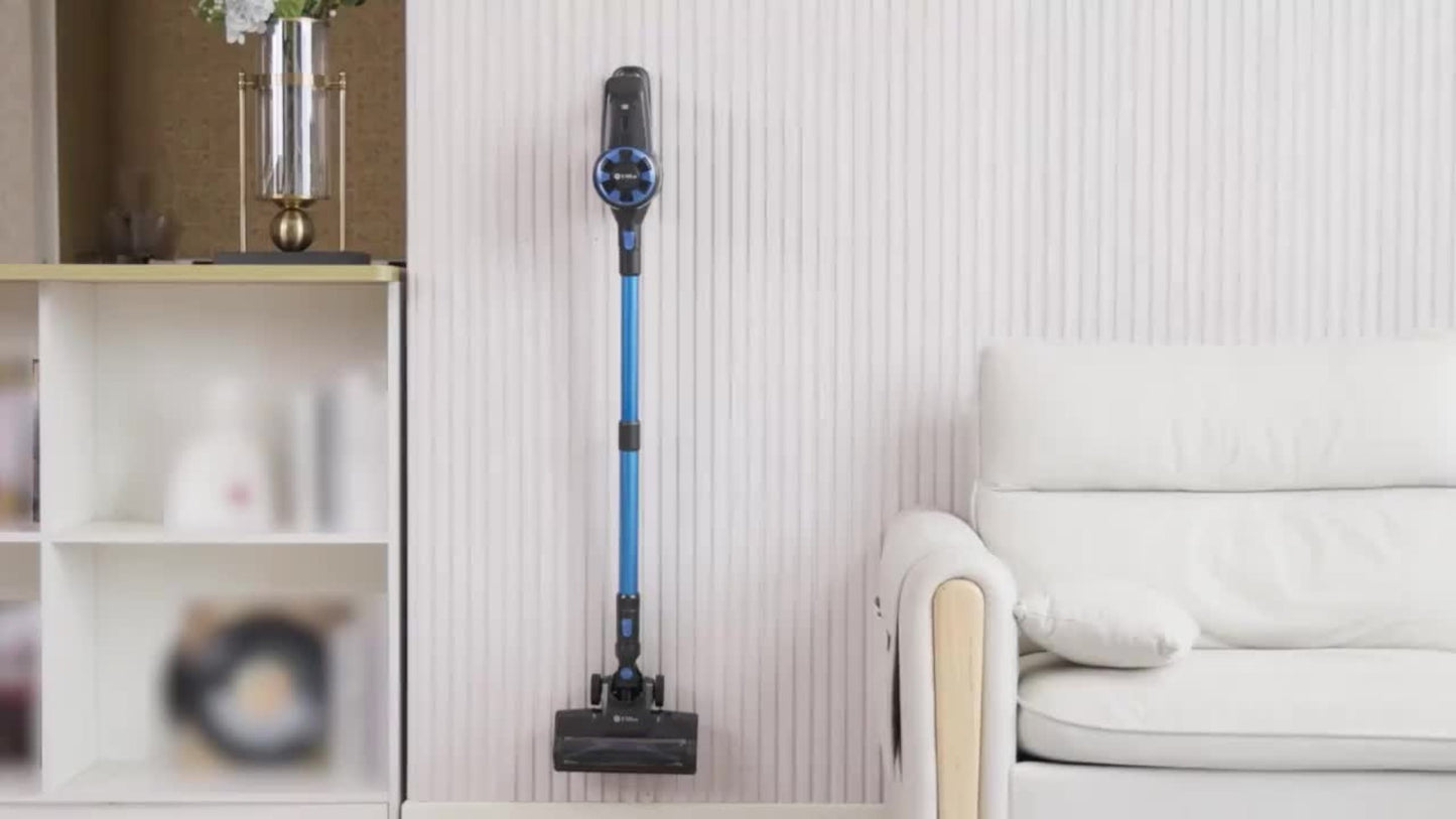 Cordless Vacuum Cleaner Stick Vacuum – MAX 70Kpa Suction, 45-Min Runtime, Anti-Tangle, 50.72oz Dust Cup, Rechargeable Wireless Vacuum for Hardwood Floor, Carpet & Pet Hair