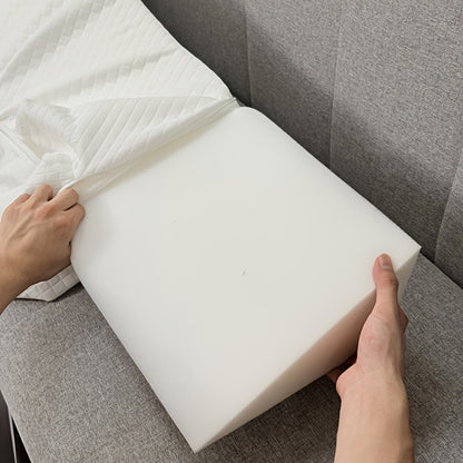 Bed Wedge Pillow Headboard Gap Filler Mattress Wedge Fills 0-7 Inch Gap Between Headboard and Mattress Backrest Pillow Twin Full Queen King