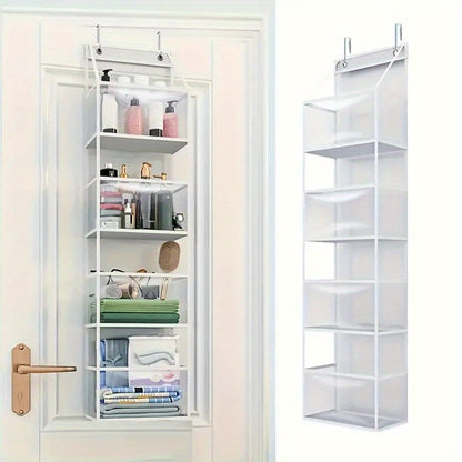 Hanging Storage Bag 4 & 6 Layer Foldable Non-Woven Organizer for Bedroom Bathroom Office Nursery Space Saving