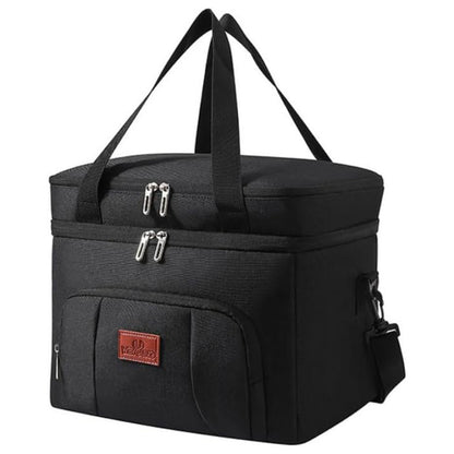 Insulated Lunch Bag Oxford Cloth Portable Food Bag Multipurpose Thermal Snack Bag for Work School Picnic Travel