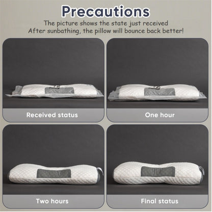 Neck Support Pillows 2 Pack Ultra Soft Premium Bed Pillows with Removable Machine Washable Covers Breathable Fabric for Deep Sleep Bedroom Home Decor Multiple Colors