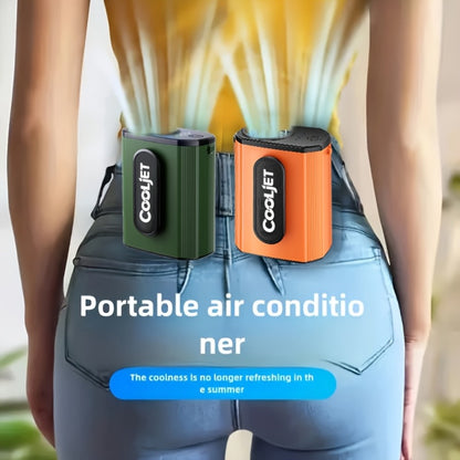 Neck Fan Waist Clip Fan 5000mAh, 18000RPM Powerful Brushless Motor, 4-Speed Portable Personal Fan with LED Battery Indicator, Hands-Free Wearable Fan for Outdoor Work, Camping, Sports and Travel