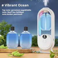 Aromatherapy Diffuser + 3 Bottles [Ocean Essential Oil]