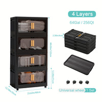 Black -4Tiers Large Size 24in