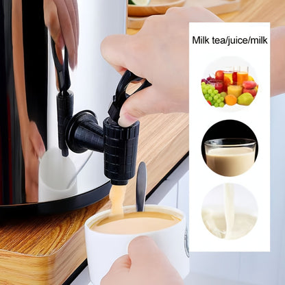 Insulated Beverage Dispenser Large Capacity - Hot & Cold Drink Server for Coffee Tea Juice, Ideal for Home Kitchen Party Catering Travel - 1.59 Gal & 2.11 Gal