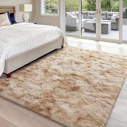 Fluffy Area Rug Large Soft Shag Carpet for Living Room Bedroom – Non-Slip Ultra Thick Plush Floor Mat, Multiple Sizes & Colors, Home Decor