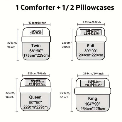 Quilt Coverlet Set 2-3 Piece Lightweight Microfiber Bedspread Coin Pattern Soft Skin-Friendly Anti-Allergy Machine Washable Twin Full Queen King