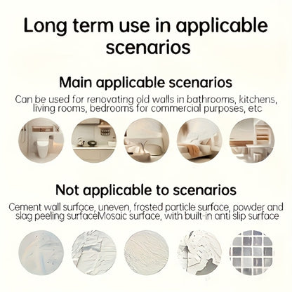 Peel and Stick Marble Tile Stickers – Self Adhesive Foam Wall Tiles for Bathroom Kitchen Office Bohemian Home Decor (50/100pcs, White/Gray/Black/Blue Gold)