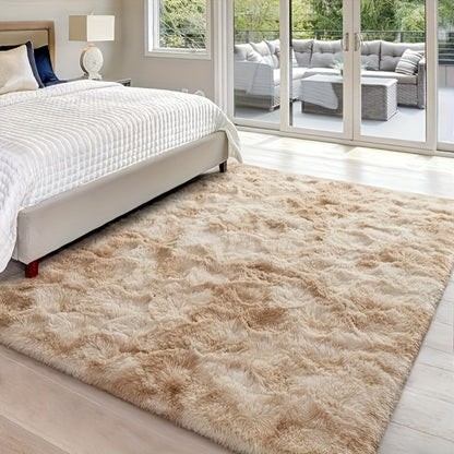 Fluffy Area Rug Large Soft Shag Carpet for Living Room Bedroom – Non-Slip Ultra Thick Plush Floor Mat, Multiple Sizes & Colors, Home Decor
