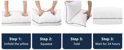 Body Pillow 20x54 Inch Cooling Memory Foam – Full Body Pillow for Adults Side Sleepers, Firm Long Sleeping Pillow for Stomach Back Support, Pregnancy Pillow, Washable Cover, Grey White Pink