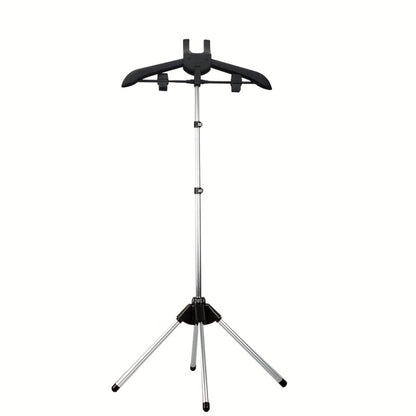 Clothes Drying Rack Foldable Height Adjustable Telescopic Ironing Rack, Aluminum Alloy Garment Rack with 360° Rotating Arm, Multi-Layer Hanging Drying Stand, Space-Saving Laundry Rack for Home Bedroom