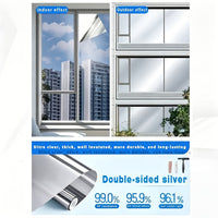 Double-sided Silvery