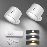 2 PCS White